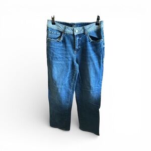 Flamingals Women’s Size Small Denim Wide Leg Jeans Casual Every Day Jean Pants